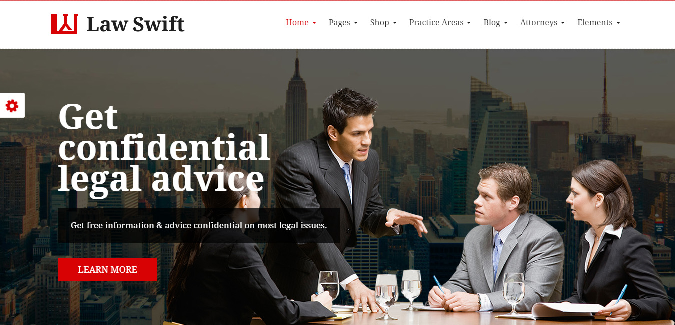 LawSwift - Attorney Business WP Theme