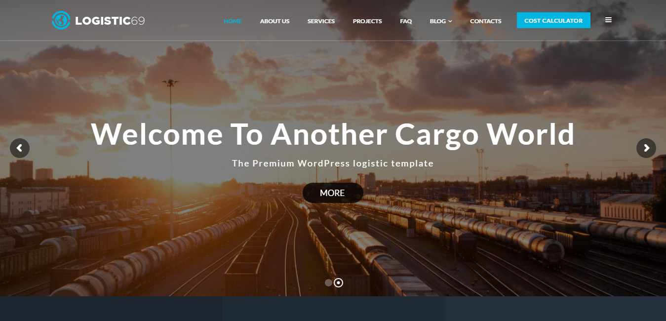 Logistic69 - Logistics & Transportation WP Theme