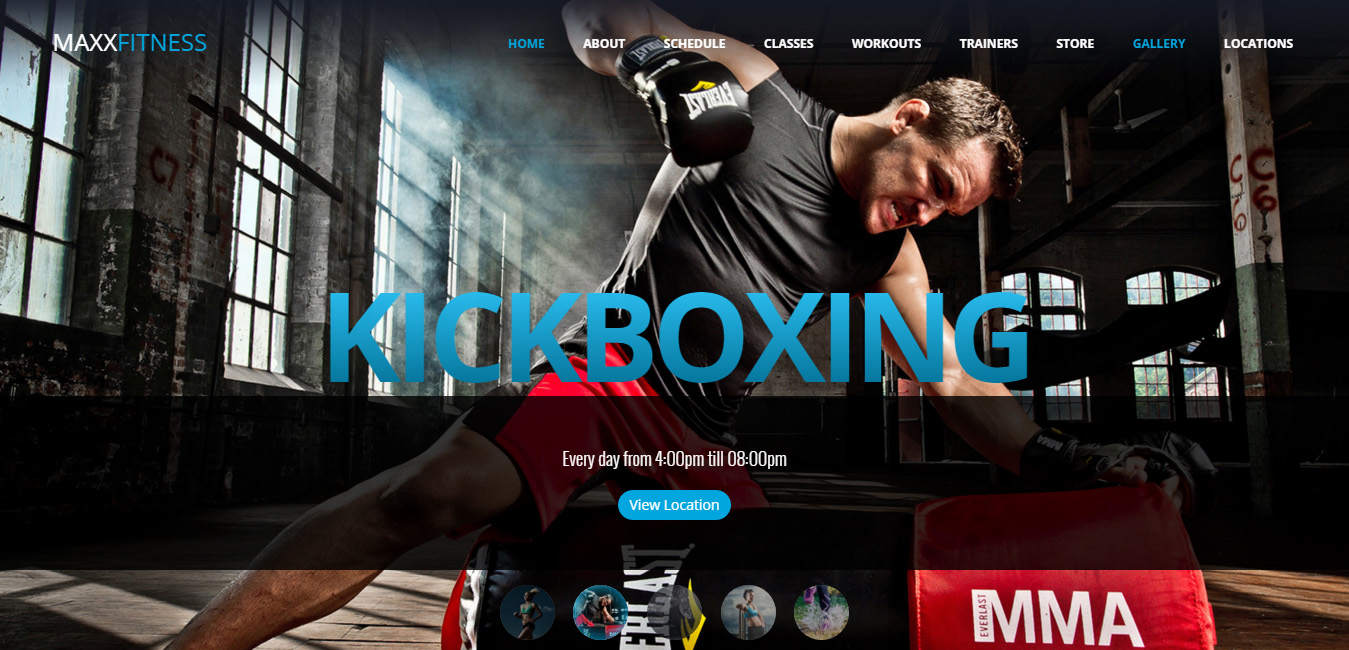 Maxx Fitness - Responsive WordPress Theme