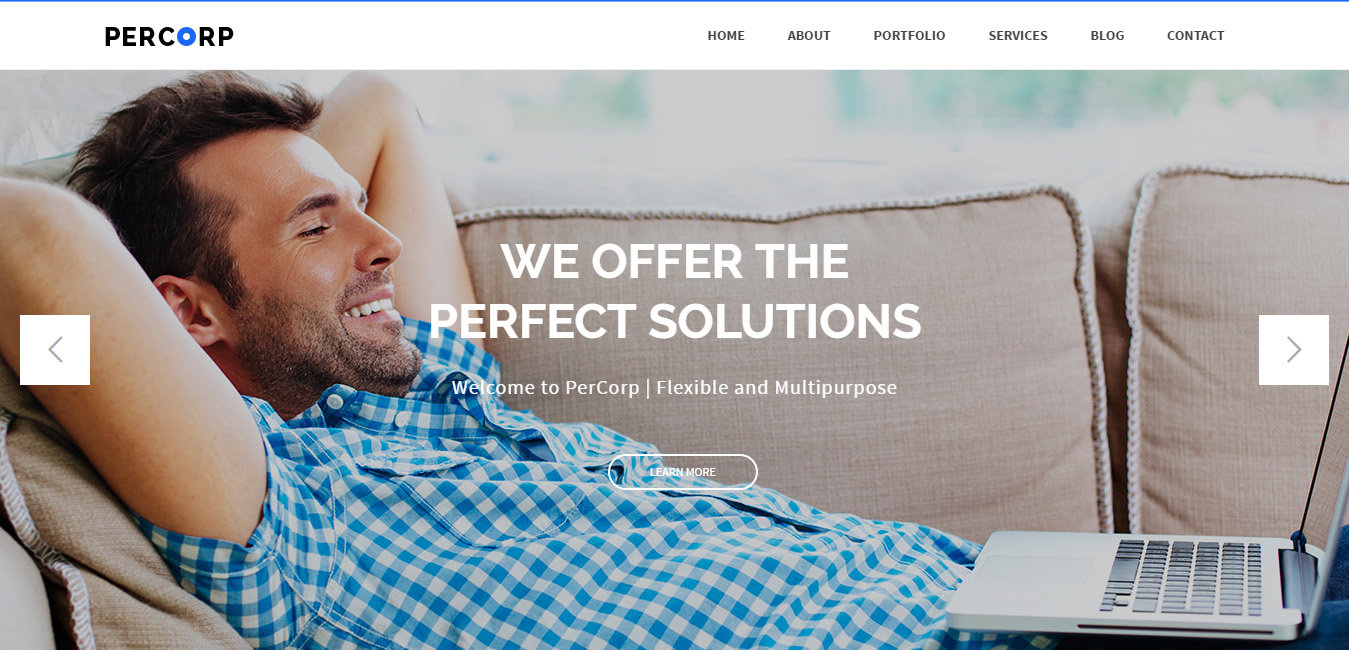 PerCorp - Multi-Purpose WordPress Theme