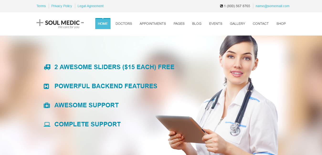 SoulMedic - Consultant WordPress Themes