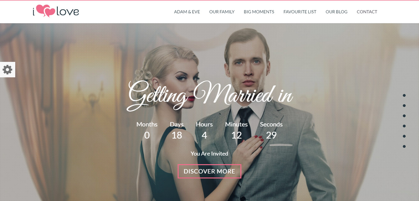 ilove - timeline wordpress themes