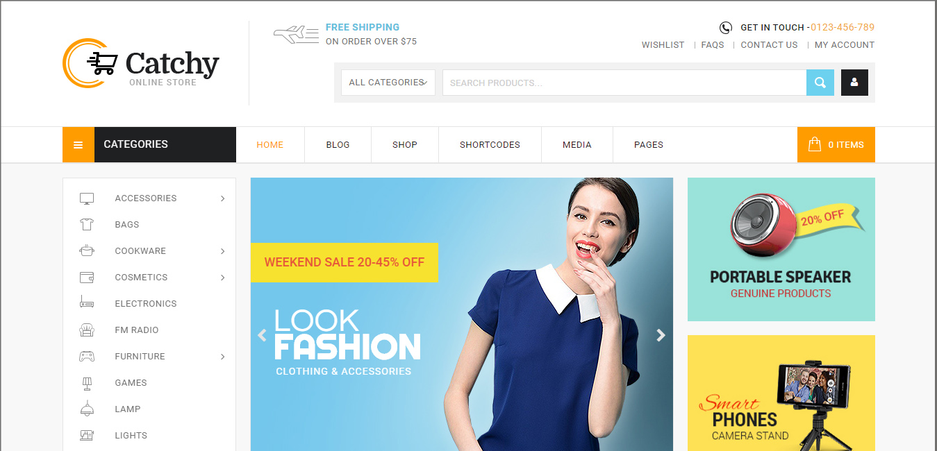 Catchy - Multipurpose WooCommerce Theme