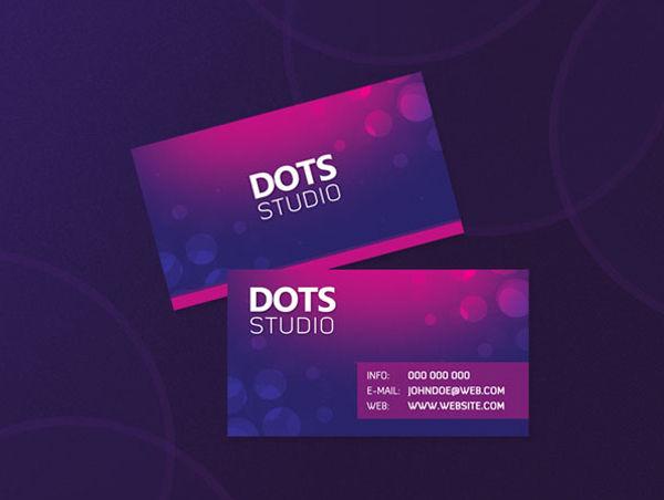 Dots Business Card Ideas