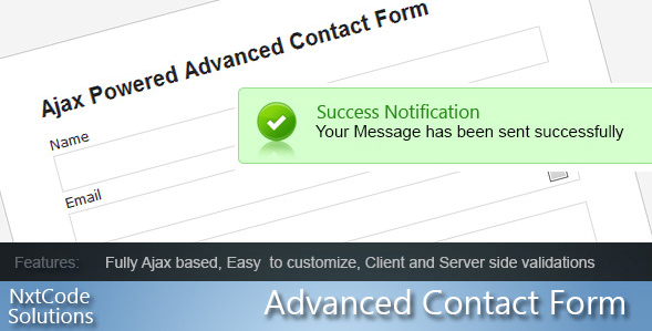 Advance Ajax Contact Form