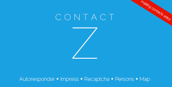 ContactZ - Impress and Contact Form