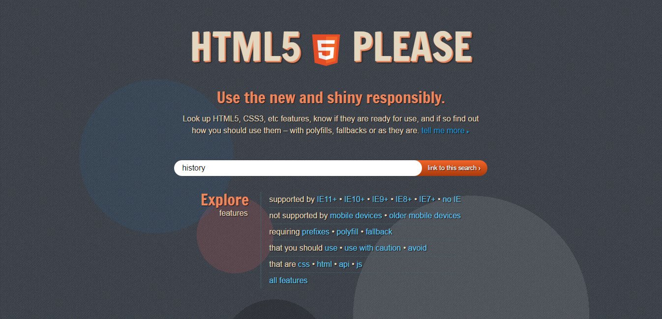 HTML5 Please