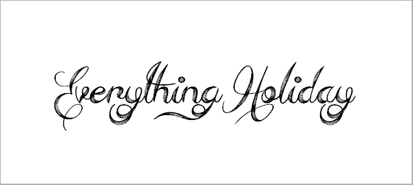 Everything Holiday Font