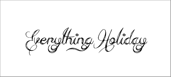 everything-holiday-font