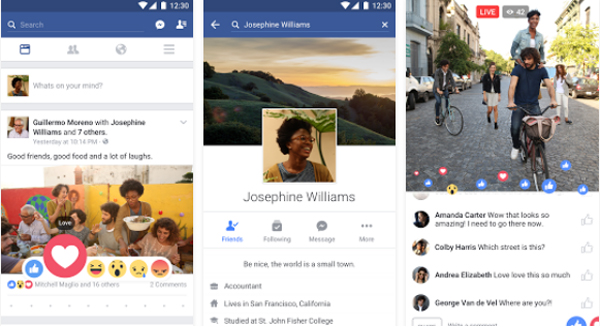 Facebook Apps for Android