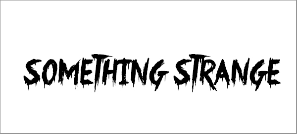 something-strange-font