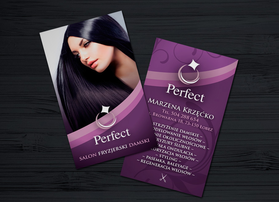 15 Best Violet Business Card Designs