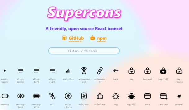 15+ Best React Icon Libraries - DesignOrbital