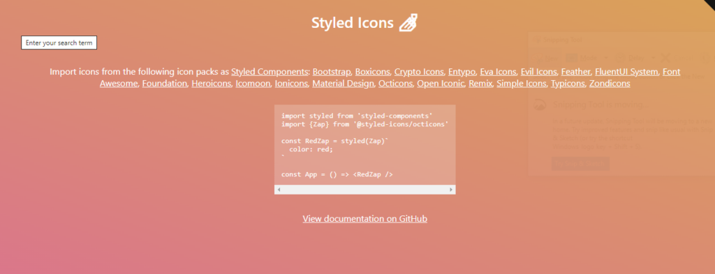 react icon libraries